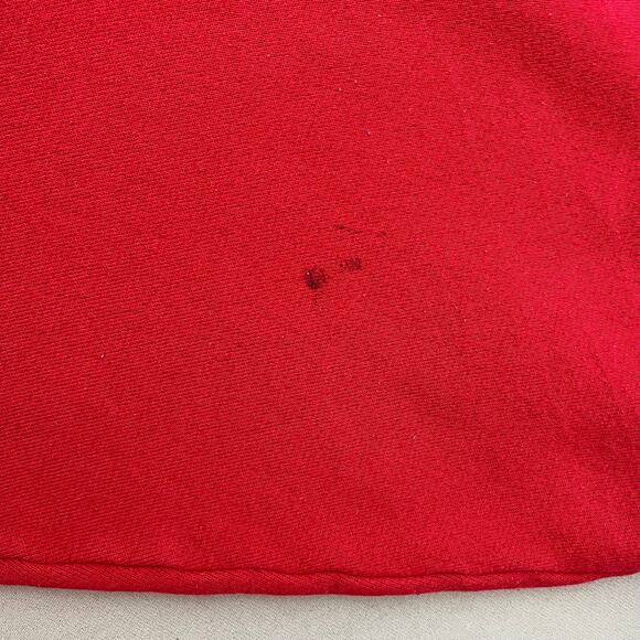 Vintage Logo 7 Sweatshirt Adult XL Red Crewneck Fleece Heavyweight Sports 90s - Picture 9 of 14